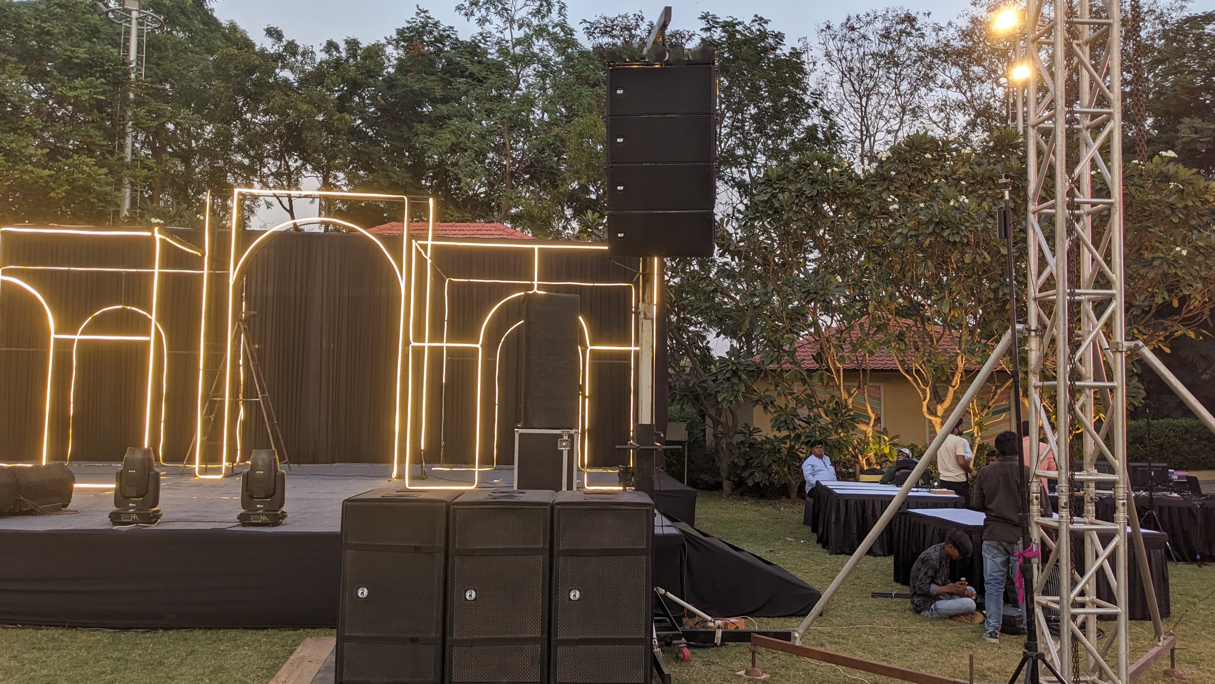 Sitaram Sound speaker setup
